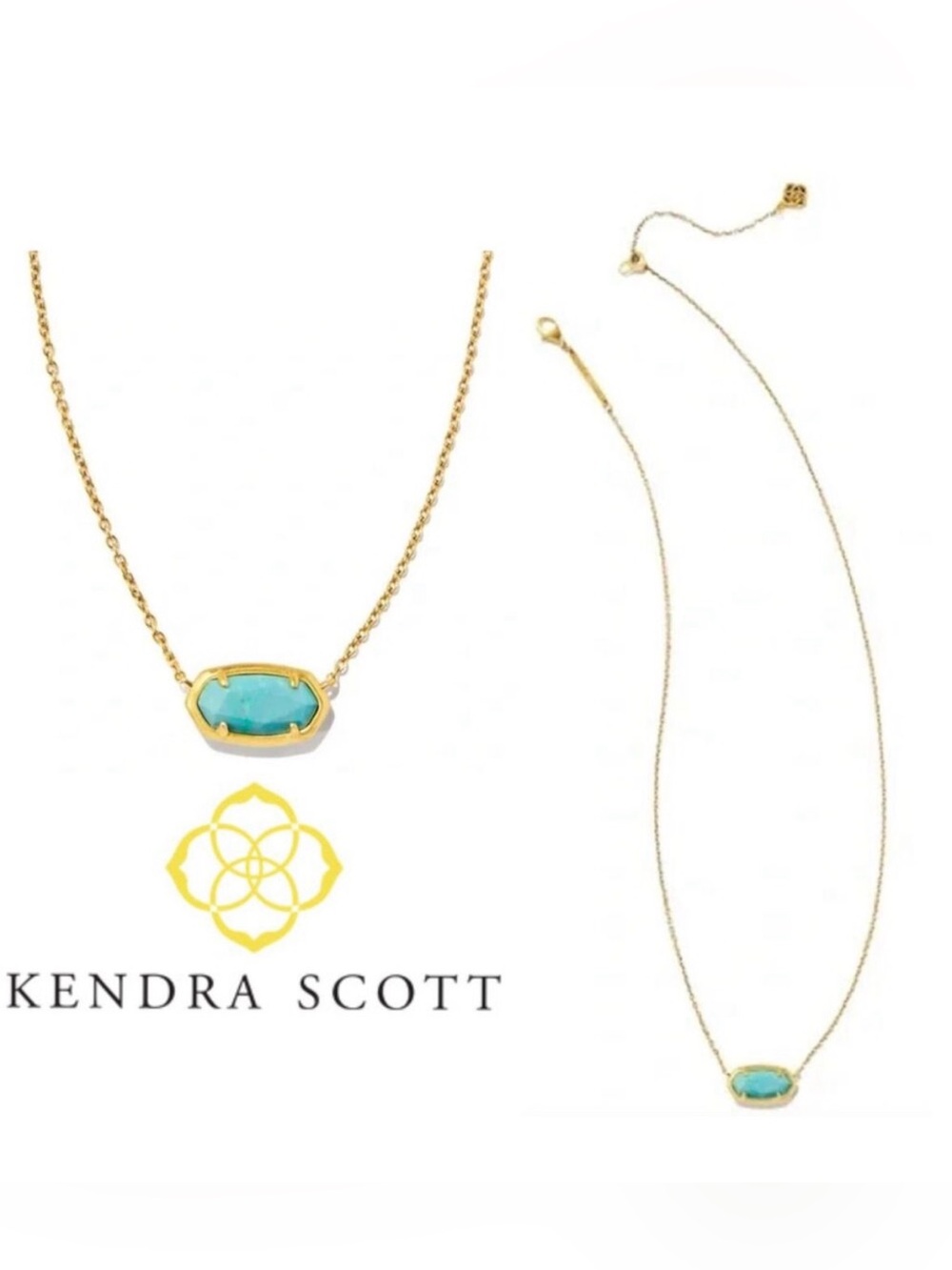 Yellow Rose by Kendra Scott x Yellowstone Elisa Short Pendant Necklace